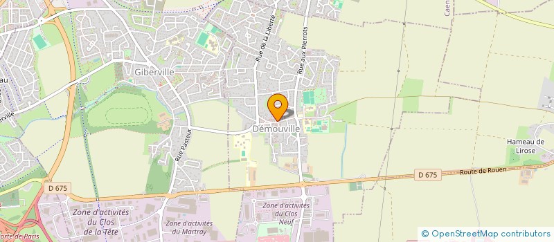 localisation de l'entreprise SNC SOLAY  DEMOUVILLE