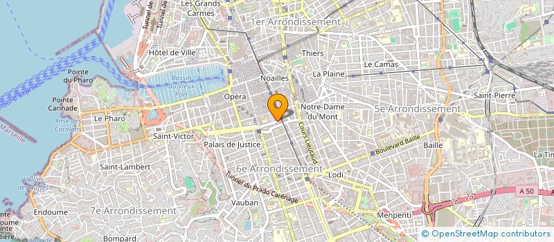 localisation de l'entreprise SNC SOMVILLE ZAMMIT à MARSEILLE
