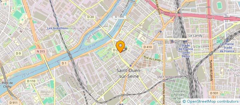 localisation de l'entreprise SNC SOUBISE à SAINT-OUEN-SUR-SEINE