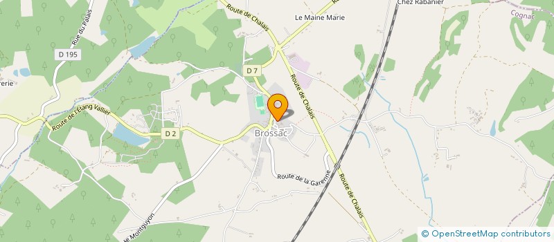 localisation de l'entreprise SNC SOULARD PERE ET FILS à BROSSAC