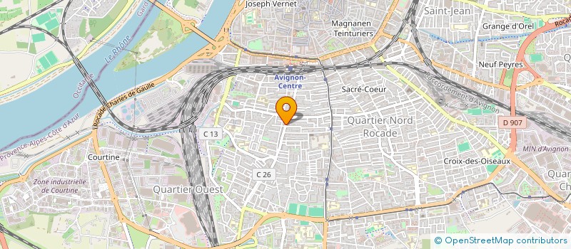 localisation de l'entreprise SNC SOUMILLE à AVIGNON
