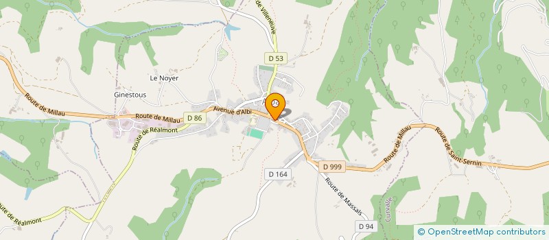 localisation de l'entreprise SNC SOUSA  ALBAN