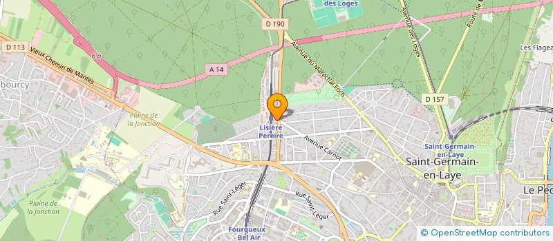 localisation de l'entreprise SNC SPAD 78 à SAINT-GERMAIN-EN-LAYE