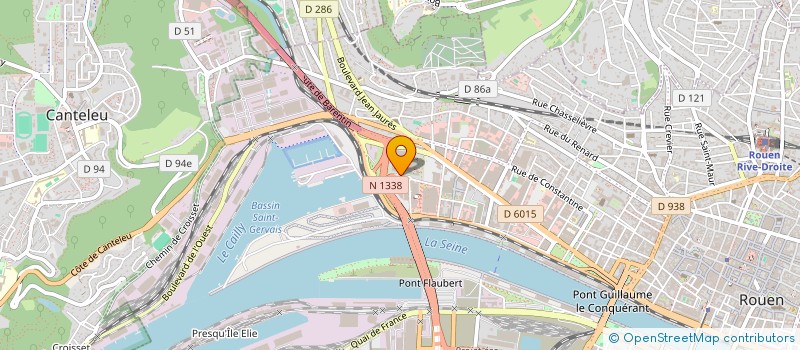 localisation de l'entreprise SNC SPORTS EN SEINE  ROUEN