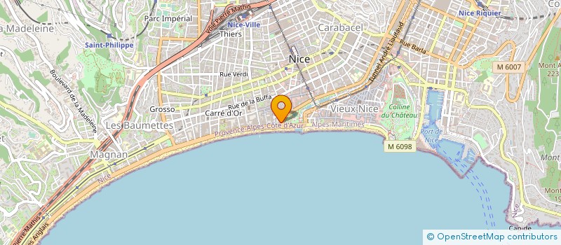 localisation de l'entreprise SNC SPRITZER ET CIE à NICE