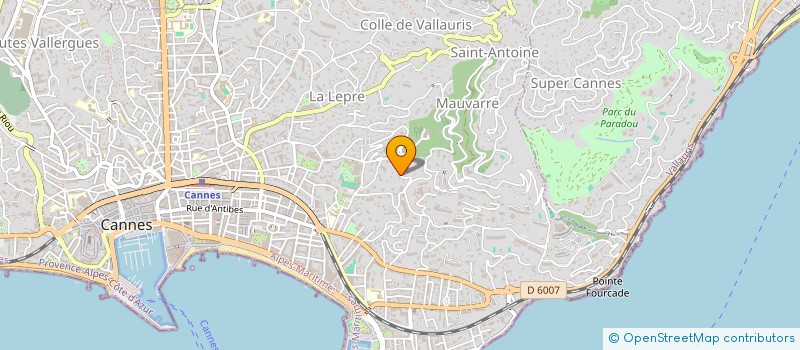 localisation de l'entreprise SNC STELLA MARIS  CANNES