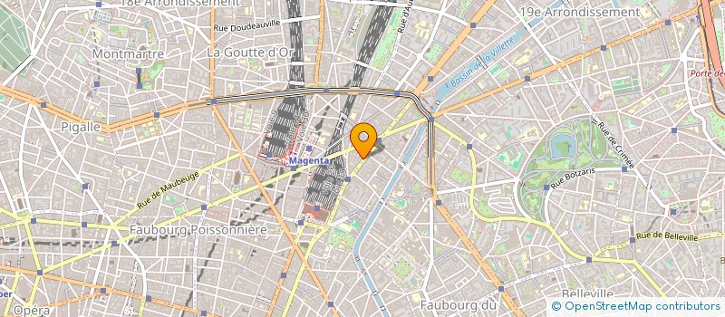 localisation de l'entreprise SNC SUNSHINE  PARIS