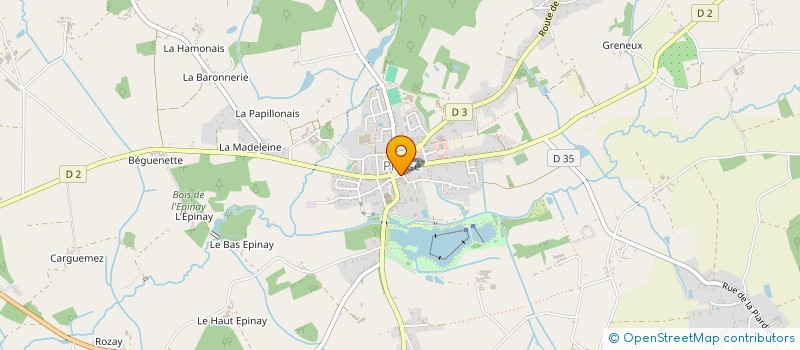 localisation de l'entreprise SNC TABAC 2M  PLESSE