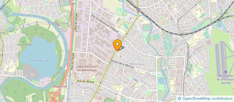 localisation de l'entreprise SNC TABAC CLAIR  STRASBOURG