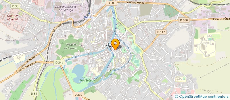 localisation de l'entreprise SNC TABAC DE LA DIGUE à VERDUN