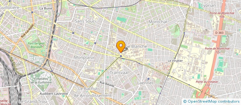 localisation de l'entreprise SNC TABAC DES FACULTES à LYON