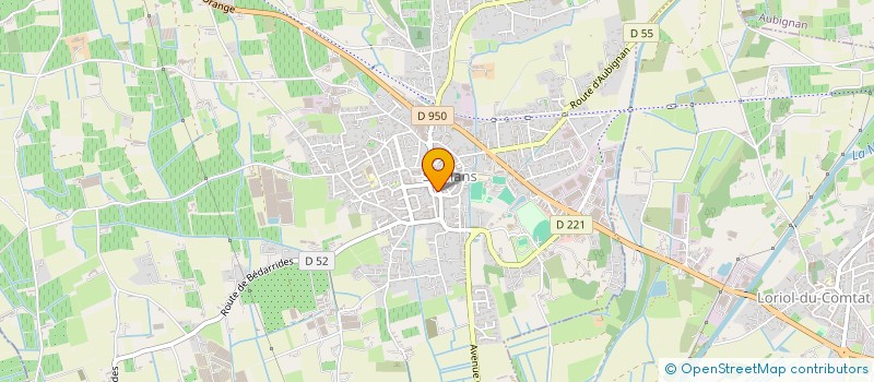 localisation de l'entreprise SNC TABAC DU CENTRE  SARRIANS