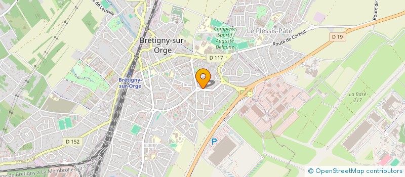 localisation de l'entreprise SNC TABAC DU PARC à BRETIGNY-SUR-ORGE