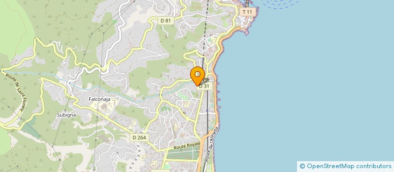 localisation de l'entreprise SNC TABAC DU PRADO à BASTIA