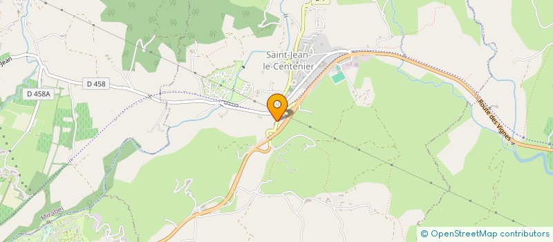 localisation de l'entreprise SNC TABAC PRESSE DE SAINT JEAN  SAINT-JEAN-LE-CENTENIER