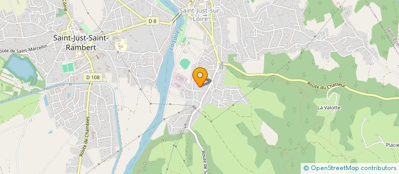 localisation de l'entreprise SNC TALOMIE  SAINT-JUST-SAINT-RAMBERT