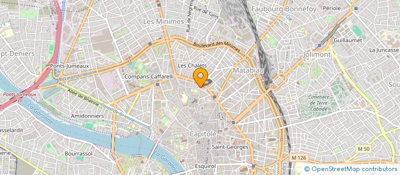 localisation de l'entreprise SNC TAMRABET  TOULOUSE