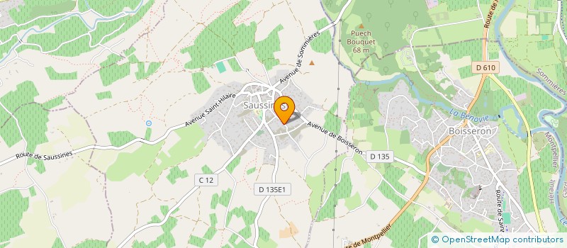 localisation de l'entreprise SNC TANCOGNE CARTA PH CARTA JP  SAUSSINES