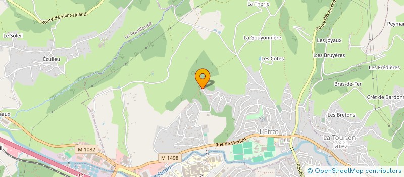 localisation de l'entreprise SNC TAO LODGES  L'ETRAT