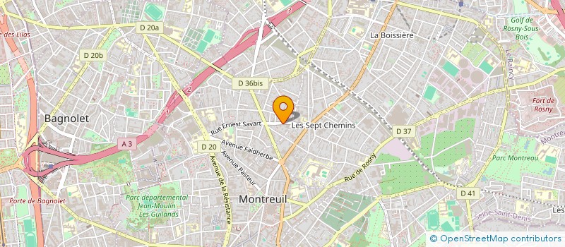 localisation de l'entreprise SNC TASSIGNY  MONTREUIL