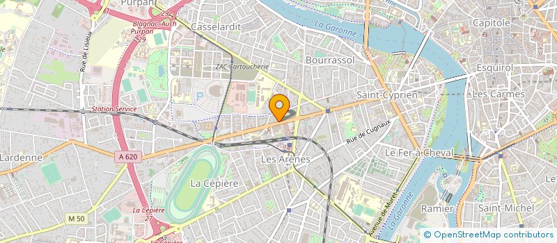 localisation de l'entreprise SNC TAUMORT à TOULOUSE