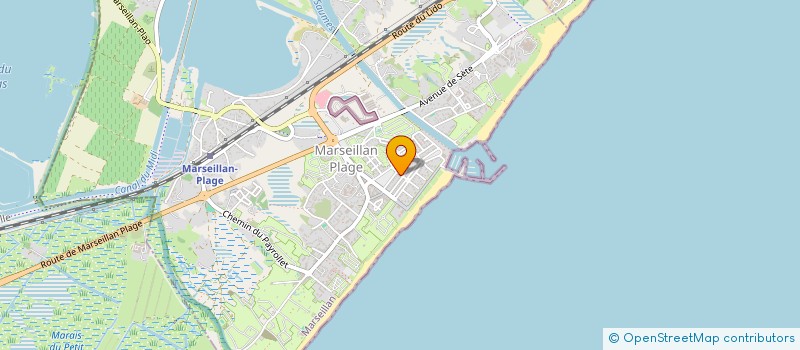 localisation de l'entreprise SNC TAVARES à MARSEILLAN