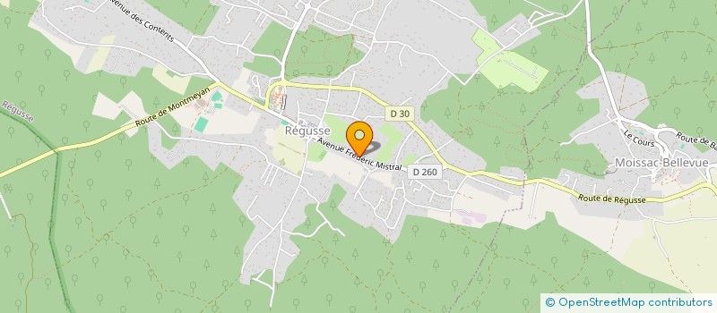 localisation de l'entreprise SNC TAXIS DU VERDON à REGUSSE