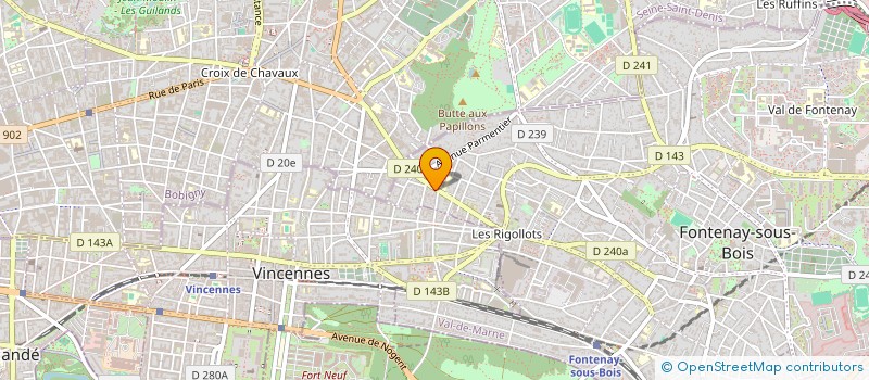 localisation de l'entreprise SNC TERRA VERDE à SAINT-MANDE