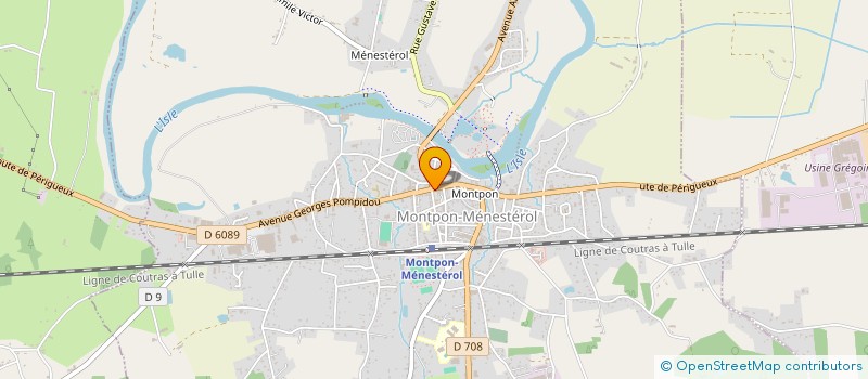 localisation de l'entreprise SNC TEXIER à MONTPON-MENESTEROL