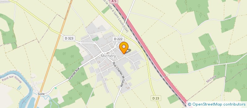 localisation de l'entreprise SNC THIBAULT-MICHAUT à MICHERY