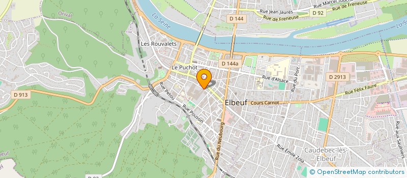 localisation de l'entreprise SNC THIERRY GOSSE à ELBEUF