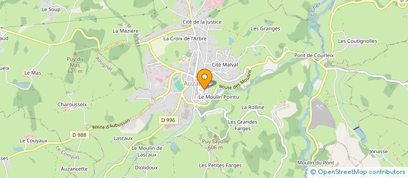 localisation de l'entreprise SNC TIC & TAC à AUZANCES