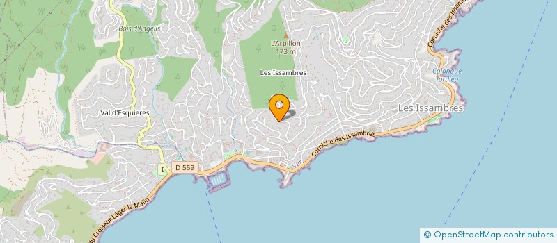 localisation de l'entreprise SNC TIGNES  ROQUEBRUNE-SUR-ARGENS