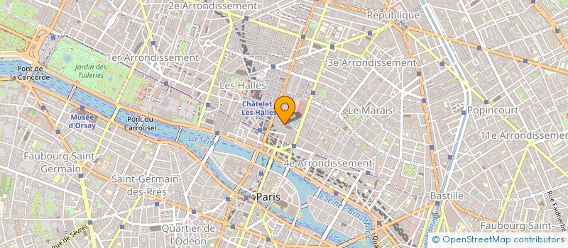 localisation de l'entreprise SNC TIPHENE GESTION  PARIS