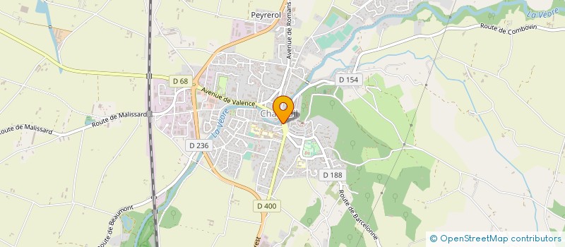 localisation de l'entreprise SNC TORINADE à CHABEUIL