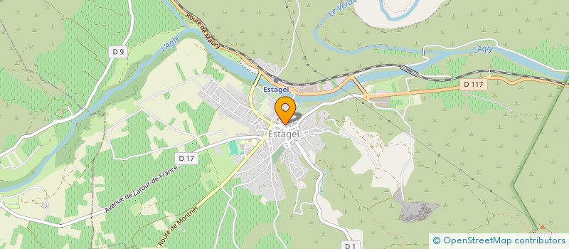 localisation de l'entreprise SNC TORREGROSA PURAVET  ESTAGEL