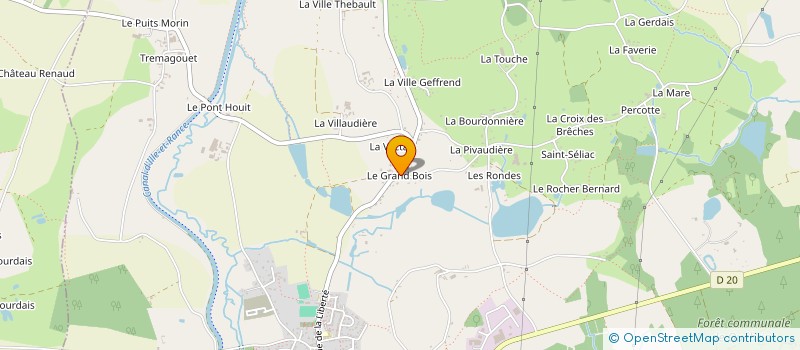 localisation de l'entreprise SNC TOUTIRAIS FRERES  QUEBRIAC