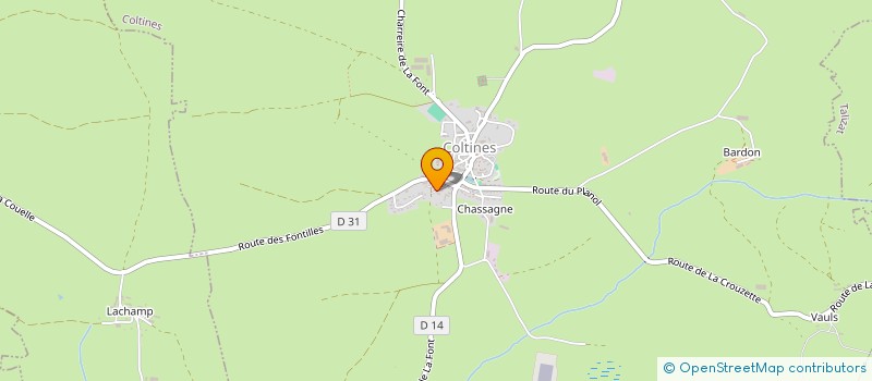 localisation de l'entreprise SNC TOUZET  BEAUMONT