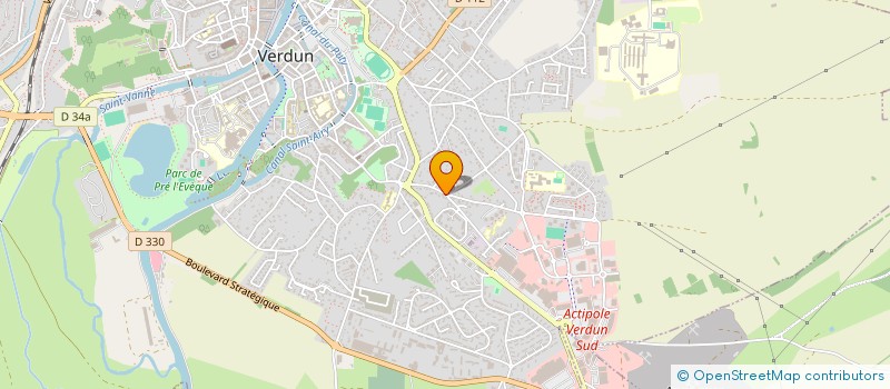 localisation de l'entreprise SNC TRANSLAUR à VERDUN