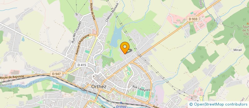 localisation de l'entreprise SNC TRAVAUX AGRICOLES CHALOSSAIS  SAULT DE NAVAILLES