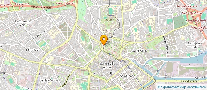 localisation de l'entreprise SNC TRIBOULET à CAEN