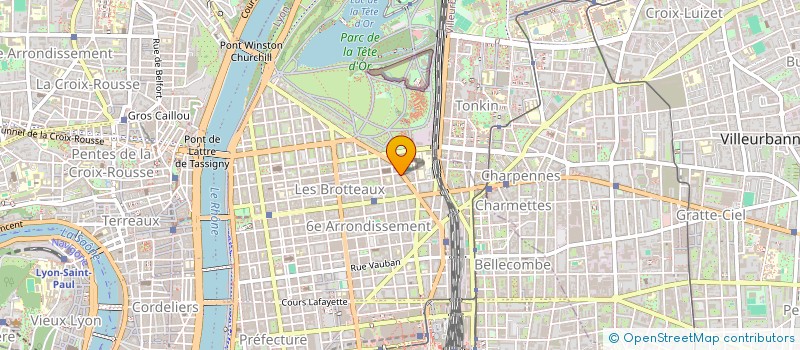 localisation de l'entreprise SNC TRIOR  LYON