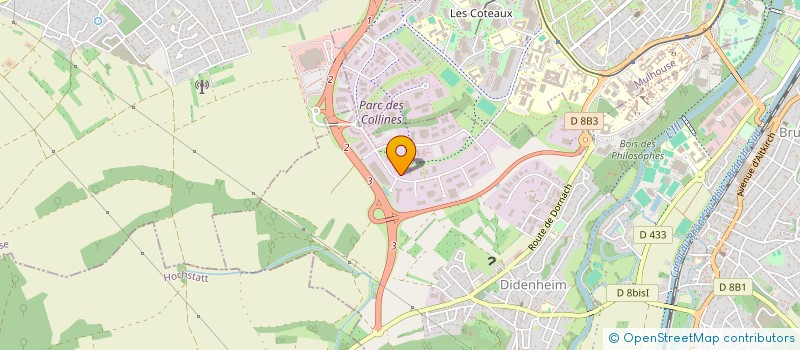 localisation de l'entreprise SNC TRITANT PERE ET FILS  BRUNSTATT-DIDENHEIM