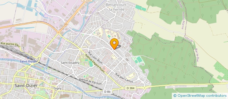 localisation de l'entreprise SNC TUNISIENNE  SAINT-DIZIER