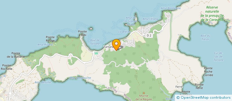 localisation de l'entreprise SNC TURBOT CARAIBES à LA TRINITE