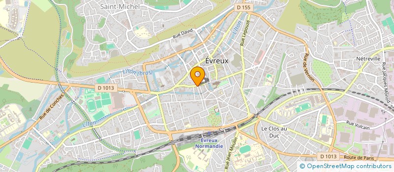 localisation de l'entreprise SNC TUTTI FRUTTI à EVREUX