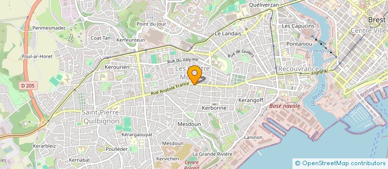 localisation de l'entreprise SNC TY SELECT à BREST