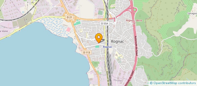 localisation de l'entreprise SNC URBANI MARTIN  ROGNAC
