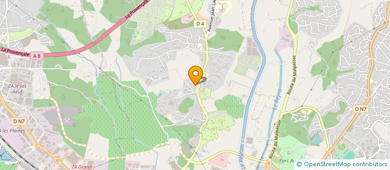 localisation de l'entreprise SNC VADOS à FREJUS