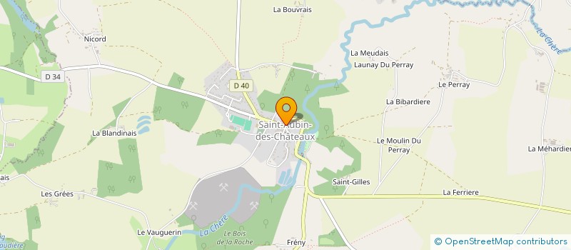 localisation de l'entreprise SNC VAIGAS  SAINT-AUBIN-DES-CHATEAUX